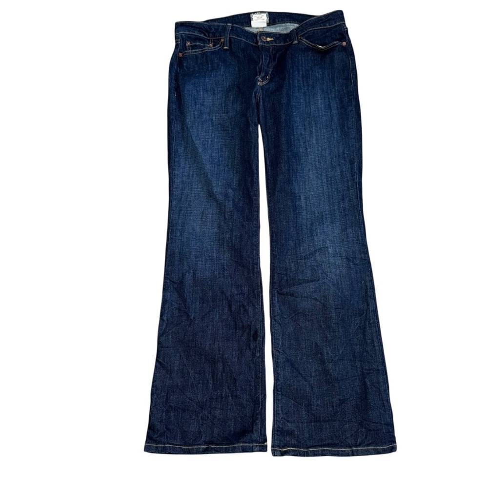 Levi’s 545 Women’s Low Bootcut Jeans 14x32 Dark Wash Stretch Denim Classic - Picture 1 of 6